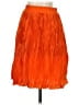 O by Organic 100% Polyester Orange Formal Skirt Size XS - photo 1
