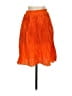 O by Organic 100% Polyester Orange Formal Skirt Size XS - photo 2