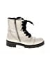 Bos & Co Gray White Boots Size EU 39 - photo 1