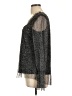 Libby Edelman Black Long Sleeve Blouse Size S - photo 5