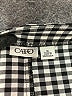 Cato Checkered-gingham Black Formal Skirt Size 10 - photo 4