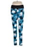 Lularoe Print Blue Active Pants Size 1X (Tall & Curvy) - photo 1