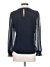Ann Taylor Blue Long Sleeve Blouse Size S - photo 2