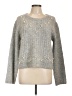 RACHEL Rachel Roy Stars Silver Pullover Sweater Size L - photo 1