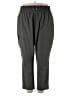 FLX Solid Green Active Pants Size 2X - photo 1