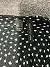 MNG Polka Dots Black Casual Dress Size 6 - photo 7