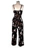 Kaileigh Floral Black Jumpsuit Size S - photo 2