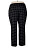 Vince Camuto Plaid Black Casual Pants Size 18W - photo 2