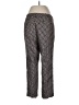 Ann Taylor Factory Print Black Casual Pants Size 10 - photo 2