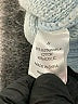 Assorted Brands Checkered-gingham Blue Pullover Sweater Size S - photo 7