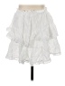 Shein 100% Viscose White Casual Skirt Size 4 - photo 1