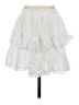 Shein 100% Viscose White Casual Skirt Size 4 - photo 2