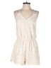 Xhilaration 100% Polyester Hearts Ivory Romper Size S - photo 1