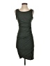 Leith Solid Green Casual Dress Size S - photo 1