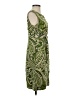 Lesley Evers Paisley Green Cocktail Dress Size XS - photo 4