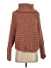 Express 100% Acrylic Brown Turtleneck Sweater Size XS - photo 1