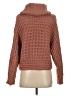 Express 100% Acrylic Brown Turtleneck Sweater Size XS - photo 2