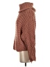 Express 100% Acrylic Brown Turtleneck Sweater Size XS - photo 5