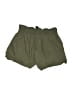 Shein Solid Green Shorts Size M - photo 2