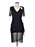 Xscape 100% Polyester Black Blue Cocktail Dress Size 8 - photo 1