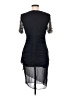 Xscape 100% Polyester Black Blue Cocktail Dress Size 8 - photo 2