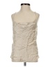 MNG 100% Viscose Tan Sleeveless Blouse Size XXS - photo 1