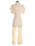 Antonio Melani Solid Ivory Jumpsuit Size 4 - photo 2