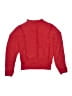 Assorted Brands 100% Polyester Tweed Red Turtleneck Sweater Size 10 - 12 - photo 1