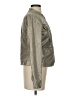 Dana Buchman Metallic Gray Jacket Size 2 - photo 4