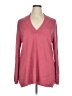 Soft Surroundings Pink Pullover Sweater Size XL - photo 1