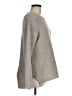 Pink Clover 100% Polyester Tweed Silver Pullover Sweater Size M - photo 4