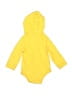 First Impressions Solid Yellow Long Sleeve Onesie Size 6-9 mo - photo 2