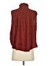 FRAME 100% Viscose Burgundy Sleeveless Blouse Size 1 - photo 2