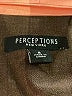 Perceptions Color Block Orange Jacket Size 8 - photo 6