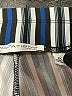 Notations Stripes Blue Casual Pants Size 1X - photo 4