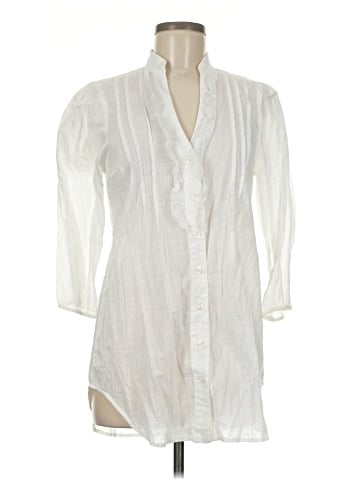 Odille 3/4 Sleeve Button-Down Shirt (view 1)