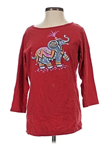 Bob Mackie 3/4 Sleeve T-Shirt (view 1)