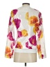 Carlisle 100% Polyester Floral Multi Color White Blazer Size 0 - photo 2
