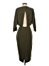 Forever 21 100% Polyester Solid Green Casual Dress Size S - photo 2