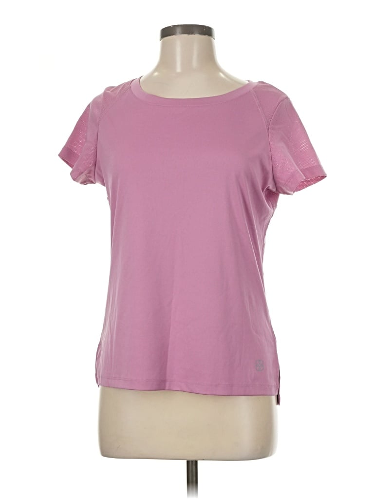 Pre-owned Daisy Fuentes Active T-shirt In Pink