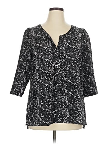 Plenty By Tracy Reese 3/4 Sleeve Blouse (view 1)