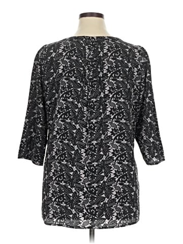 Plenty By Tracy Reese 3/4 Sleeve Blouse (view 2)