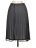 BCBG 100% Polyester Solid Gray Formal Skirt Size XS - photo 2