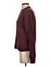 Daily Ritual Solid Burgundy Pullover Sweater Size S - photo 5