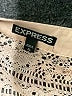 Express 100% Polyester Tan 3/4 Sleeve Blouse Size XS - photo 7