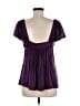 Miu Miu Purple Short Sleeve Top Size EU (IT) 44 / US 8 - photo 2