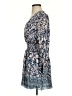 Intermix Paisley Blue Casual Dress Size 2 - photo 5