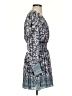 Intermix Paisley Blue Casual Dress Size 2 - photo 4