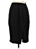 Express 100% Polyester Solid Black Formal Skirt Size 00 - photo 1