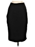 Express 100% Polyester Solid Black Formal Skirt Size 00 - photo 2